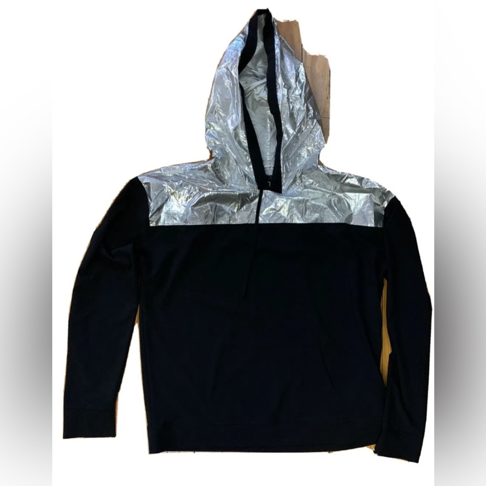 Rare Victoria Secret Pink Sport With Reflective Hoodie In Size M